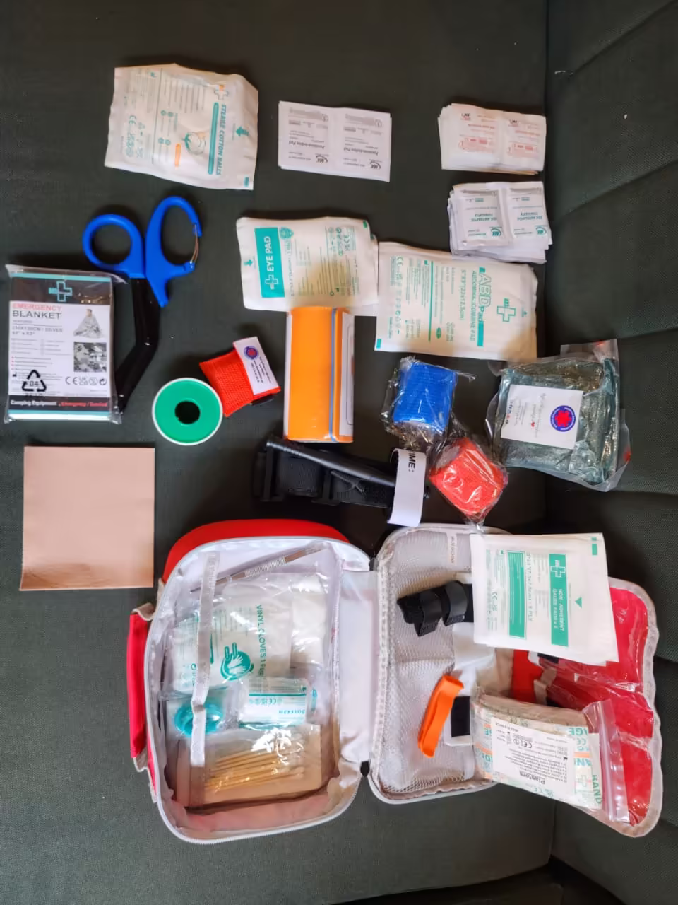 First Aid Kit Contents Unpacked